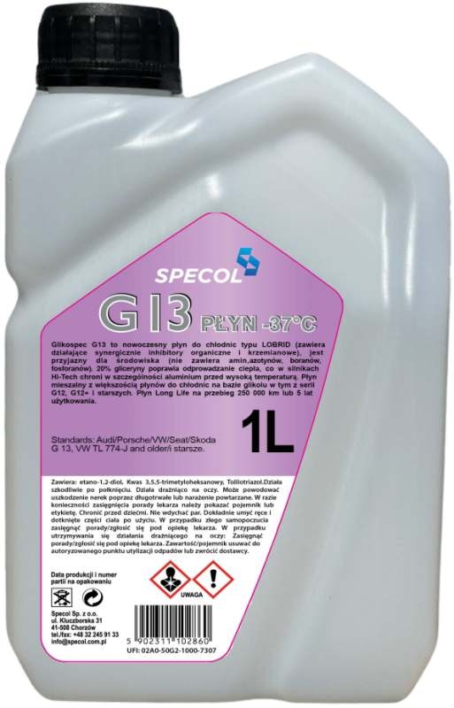 Specol 100054 - Płyn chłodniczy G12++ / G13